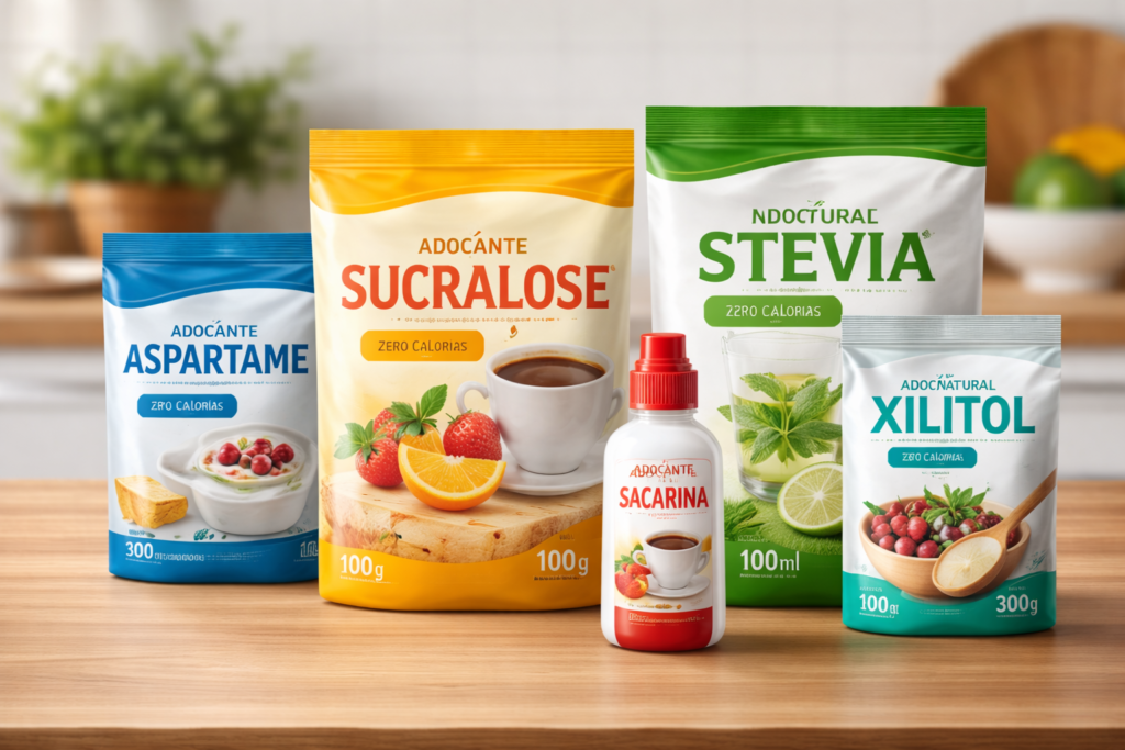 adoçantes artificiais